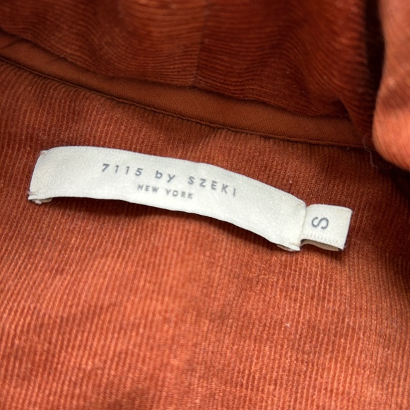 7115 by SZEKI Signature Sumo Puffer Corduroy Rust Brown - Picture 5 of 5